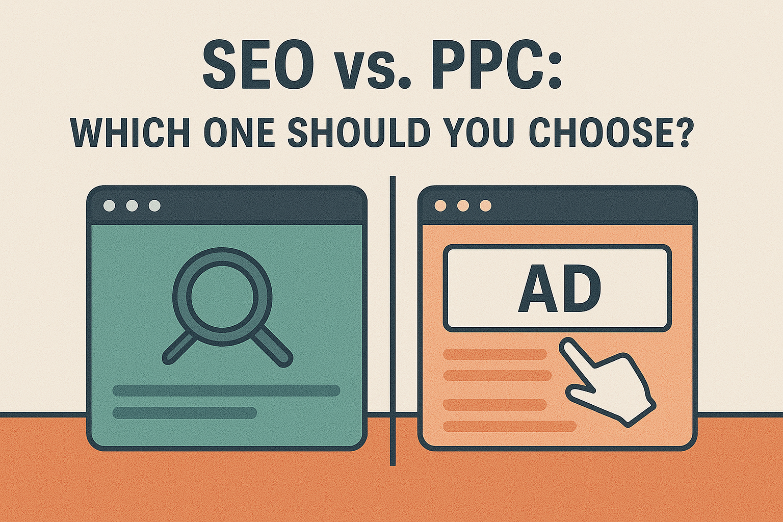 SEO vs. PPC: Which One Should You Choose?