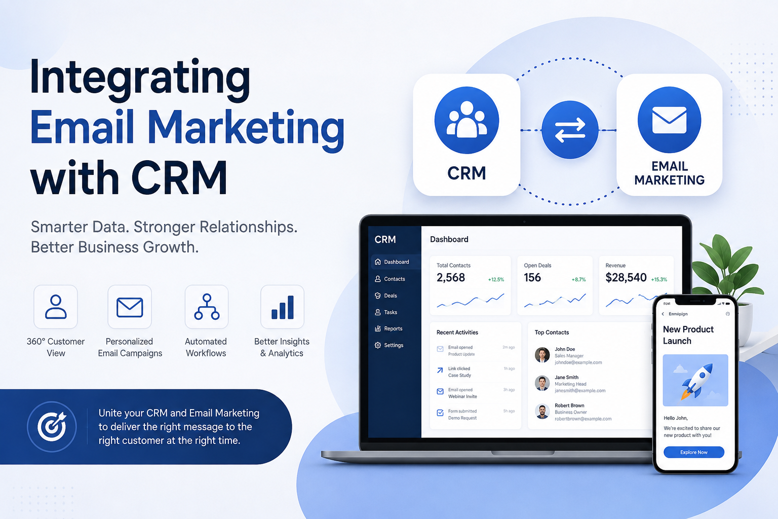 Integrating Email Marketing with CRM