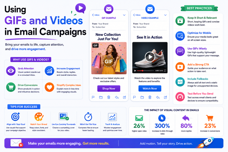 GIFs and Videos in Email Campaigns