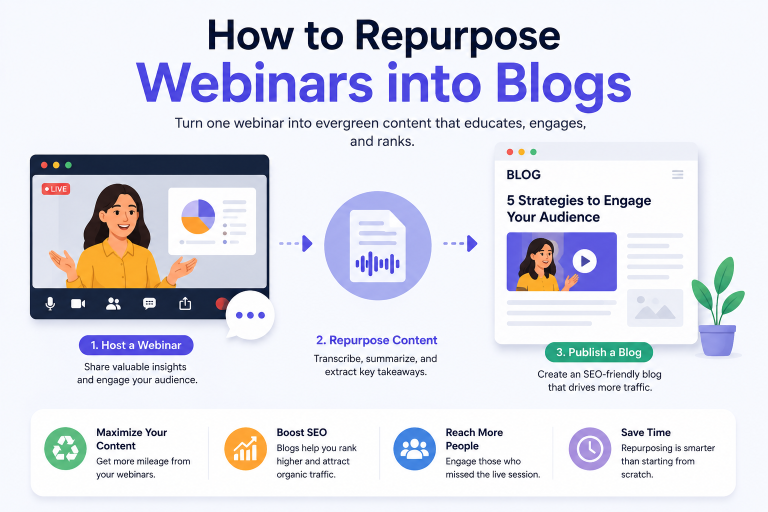 Repurpose Webinars