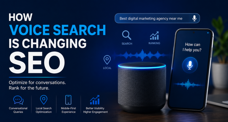 Voice search is transforming SEO.